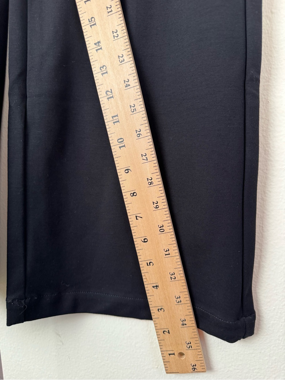 NWT L’AGENCE Clayton Ponte High Rise Wide Leg Pants Black 32 - Picture 12 of 16